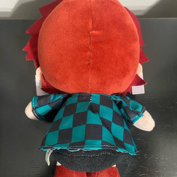 Toys Damon Slayer Tanjiro Plushie Orange/green (25)cm - Picture 4 of 10